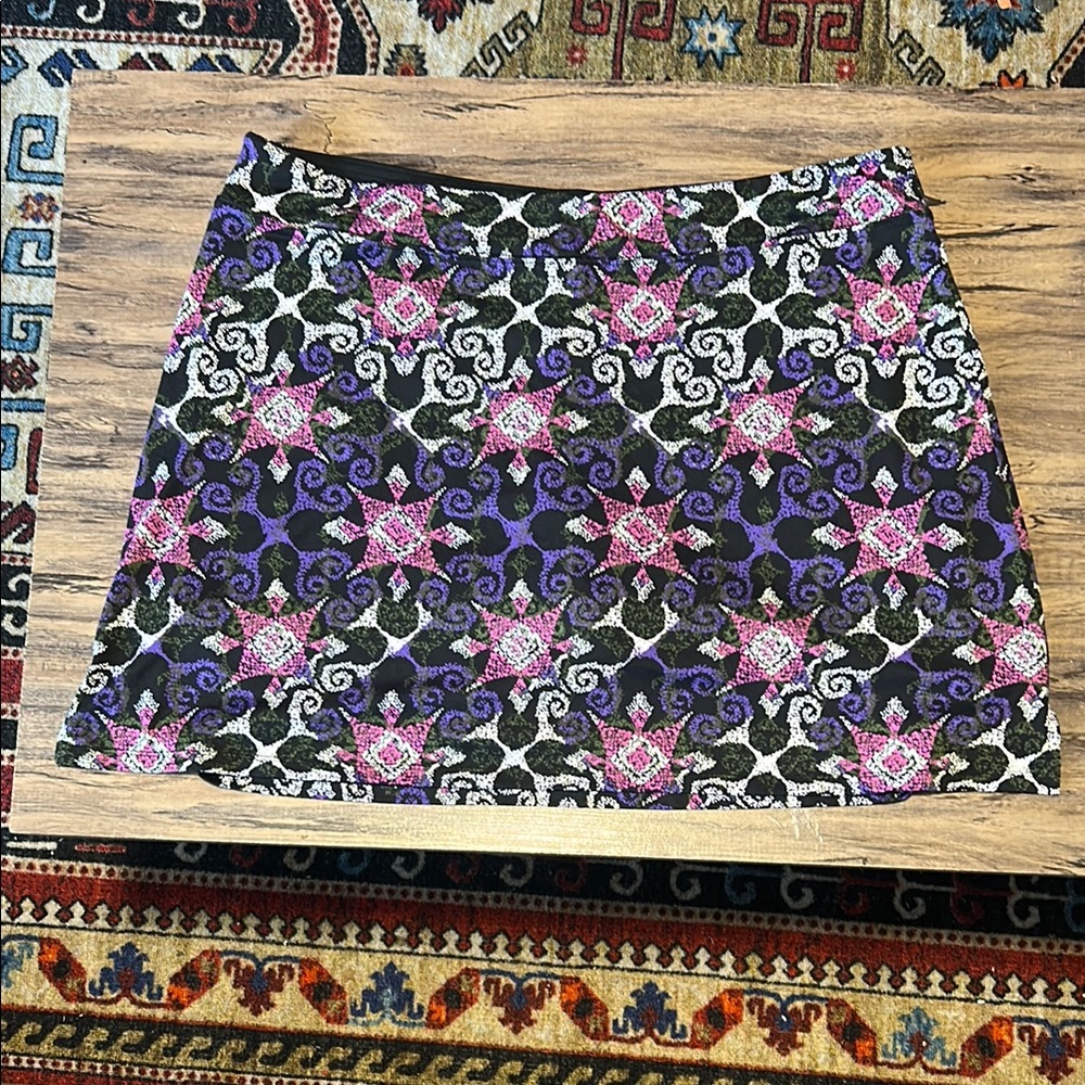 🧡4/$20🧡Tranquility by Colorado Clothing Floral Mini Skirt - Pink and Purple